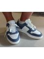 Bianca Sneakers Camoscio Jeans