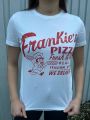 Bowery T-shirt Optic White Red